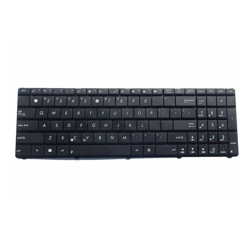 Новая английская клавиатура для ноутбука Asus G72 X53 X54H A53 A52J K52N G51V G53 N53T X55VD N73S N73J P53S X75V