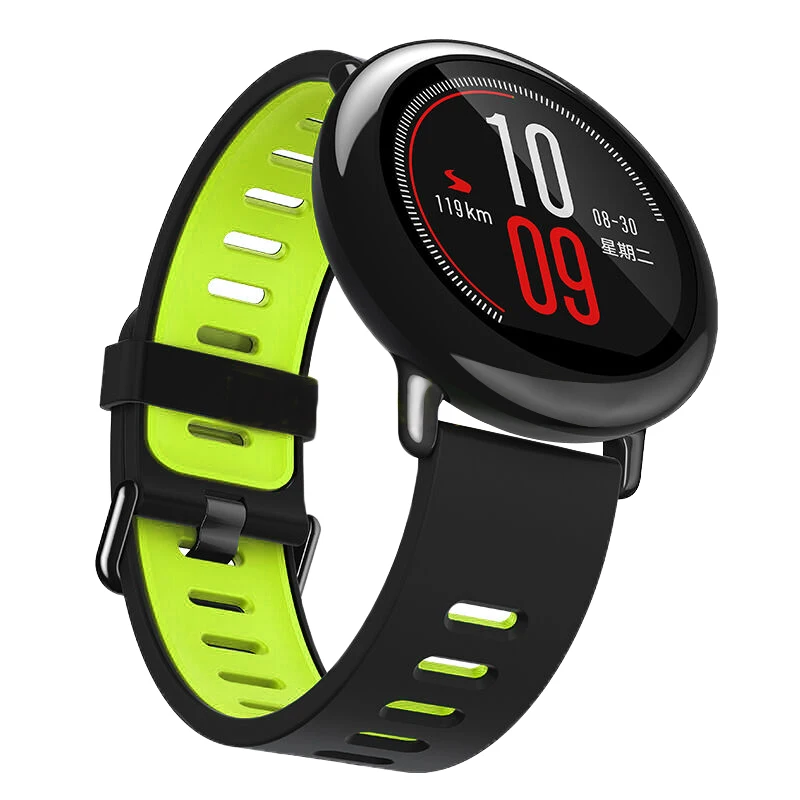 Силиконовый ремешок для часов Xiaomi Amazfit PACE Sport сменный смарт-часов аксессуары Huami