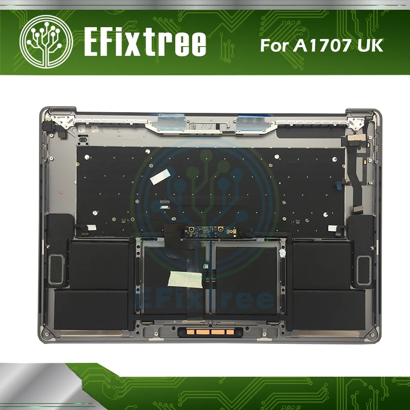 UK 2016 2017 Верхний Корпус в сборе для Macbook Pro 15 &quotA1707 Topcase с клавиатурой трекпад
