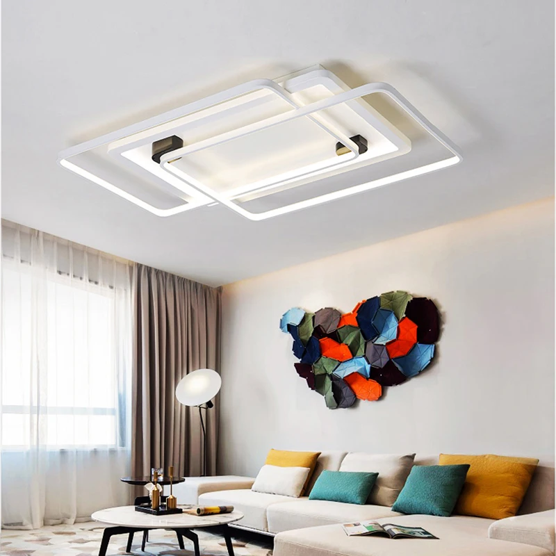 Светодиодный потолочный светильник Chandelierrec moden AC85 265V алюминиевая лампа декор для