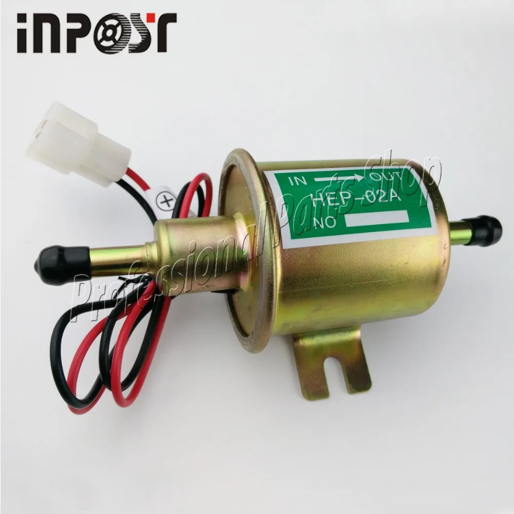 

Electric Fuel Pump Metal Solid HEP-02A HEP02A Fit Universal Engine
