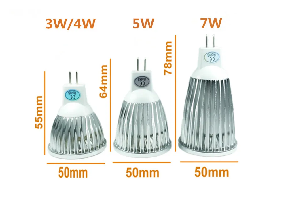 Светодиодный прожектор 12v MR16 cob Лампа 220v GU10 E27 E14 3w 5w 7w теплый белый 3000k природа 4000k
