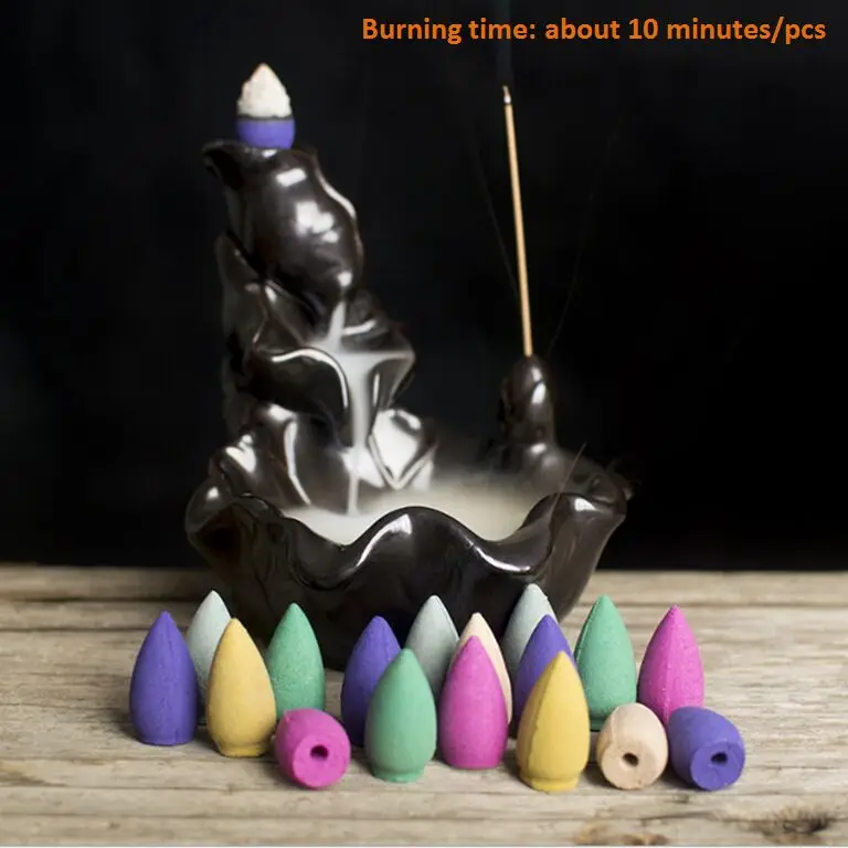 500 г 300 шт. конусы для благовоний|incense bullet|incense conesreflux tower |