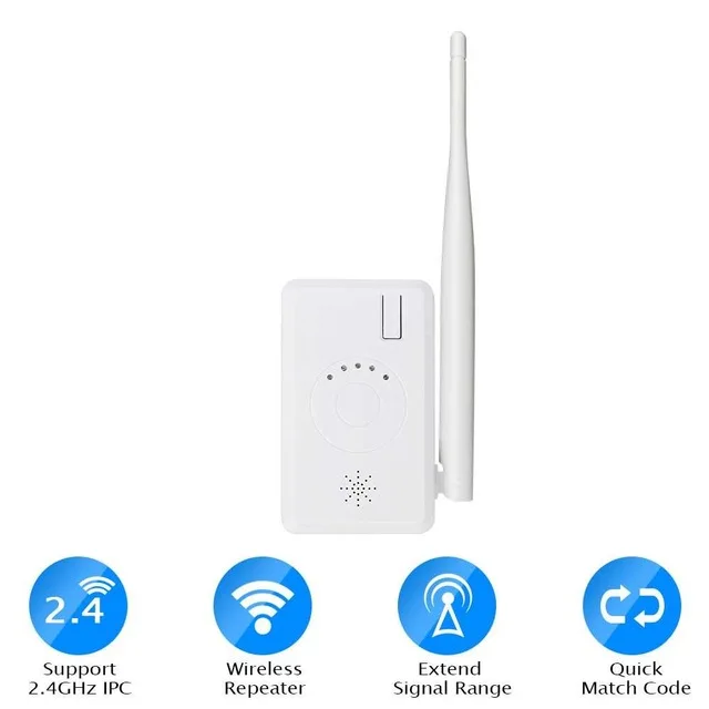 Hiseeu WiFi расширитель диапазона беспроводной ретранслятор IPC маршрутизатор для беспроводной камеры безопасности проводной NVR Беспроводная Поддержка 2,4 ГГц IPC