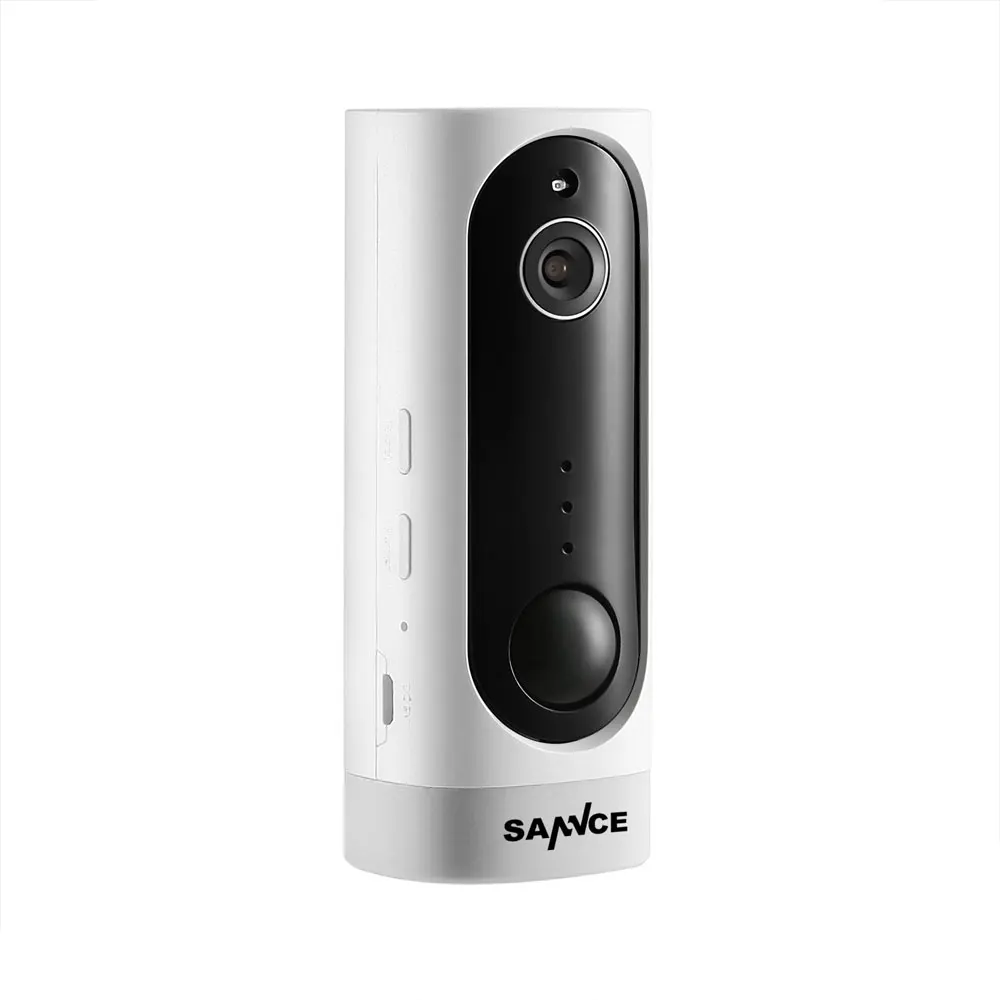 SANNCE Домашняя безопасность 720P HD мини IP камера WiFi Беспроводная камера ночного видения 3000mA перезаряжаемая батарея PIR камера