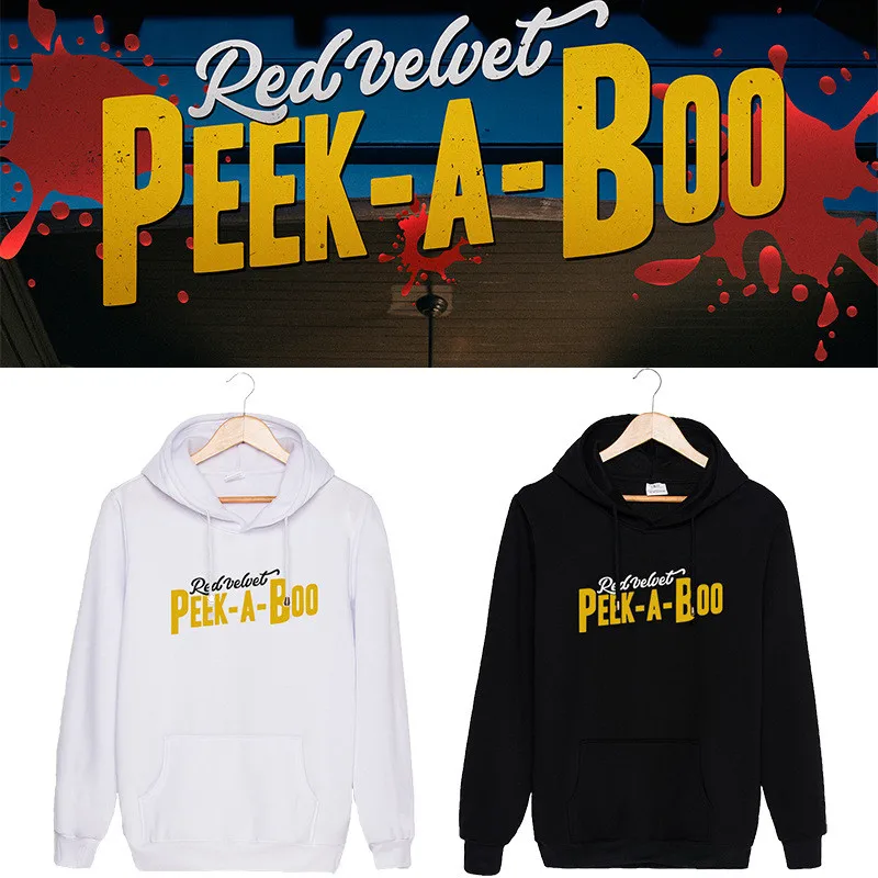 KPOP Корейская мода красный бархат альбом идеальный Peek A Boo хлопковые Толстовки