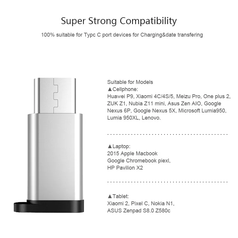 Micro usb мама к USB C папа адаптер Совместимость Тип порт устройства зарядки и