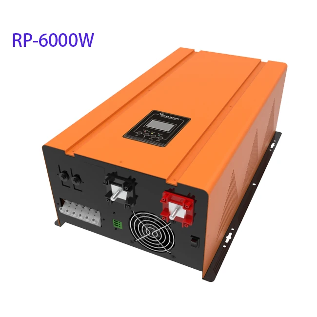 3KVA чистая Синусоидальная волна Гибридный инвертор Встроенный 50A ШИМ Солнечный