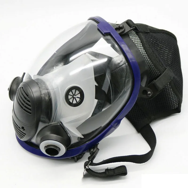 Chemical mask 6800 17suits 6001 Gas Mask acid dust Respirator Paint Pesticide Spray Silicone filter | Безопасность и защита