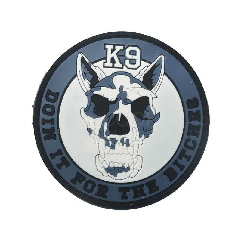 3D ПВХ K9 патч собака животное карикатура нашивка Тактическая Военная эмблемы