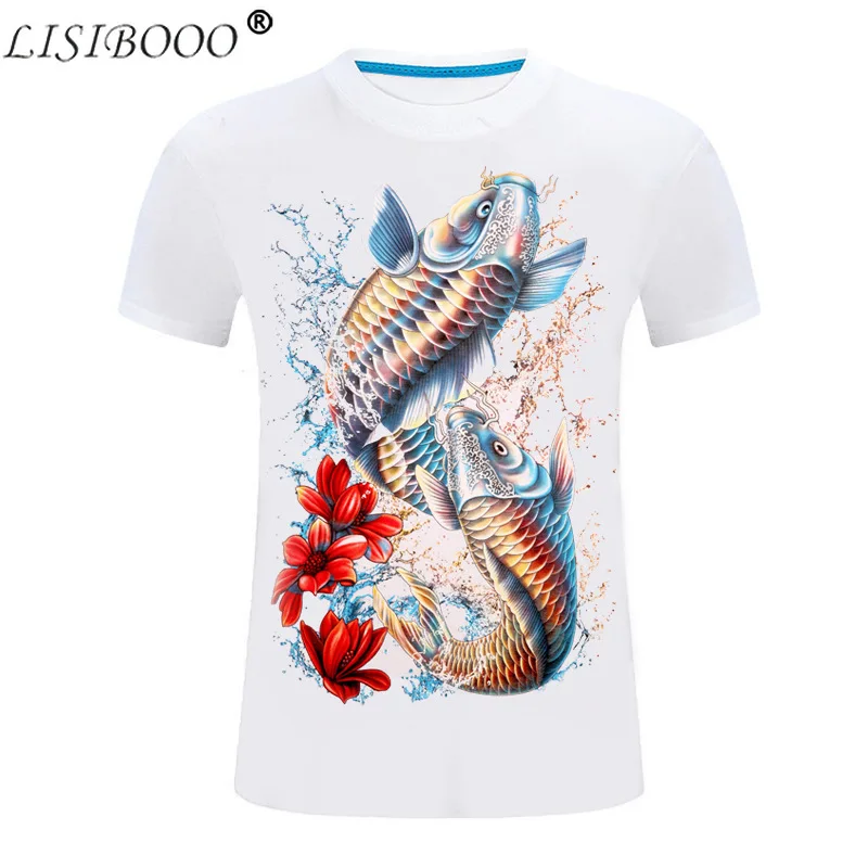 

New Mens Short-sleeved T-shirt 3D Printed Round Neck T-shirt Cotton Print Men T Shirts Cotton Casual Short Sleeve Male Tops