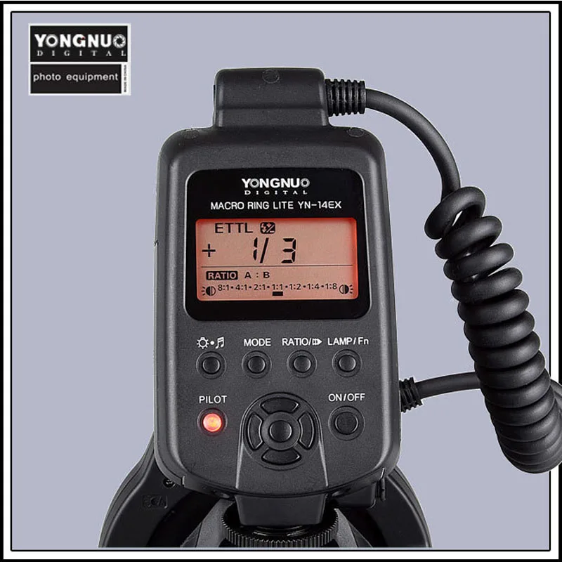 YongNuo YN 14EX YN14EX TTL макро кольцевой светильник вспышка с переходным кольцом Speedlite для