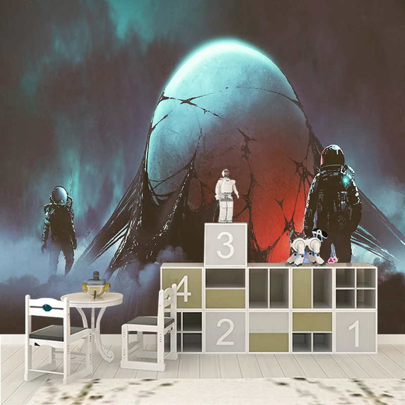 Пользовательские 3D мультфильм обои для детской комнаты диван фон настенные