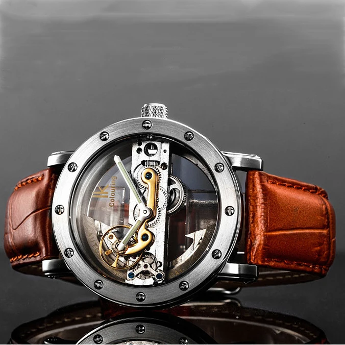 Оригинальные механические мужские часы Tourbillon автоматический роскошный бренд