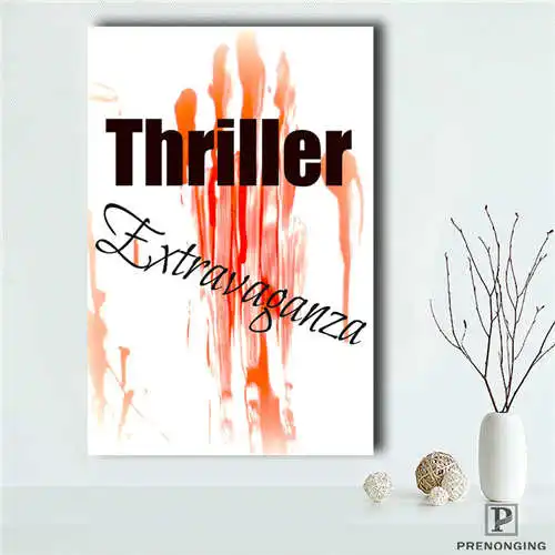 Rectangle Poster На заказ Майкл Джексон(3) печатные плакаты тканевые настенные художественные картины для декора гостиной#18-12-05-1-46 - Цвет: Rectangle Poster