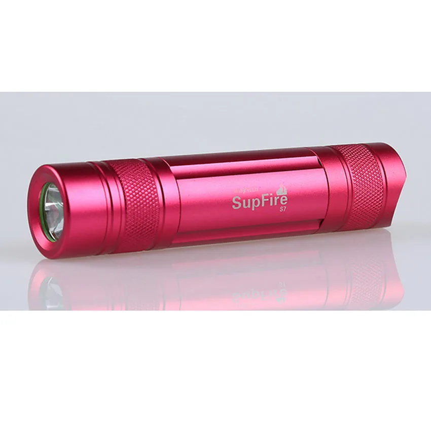 Мини светодиодный фонарик удобный портативный фонарь черный розовый золотой