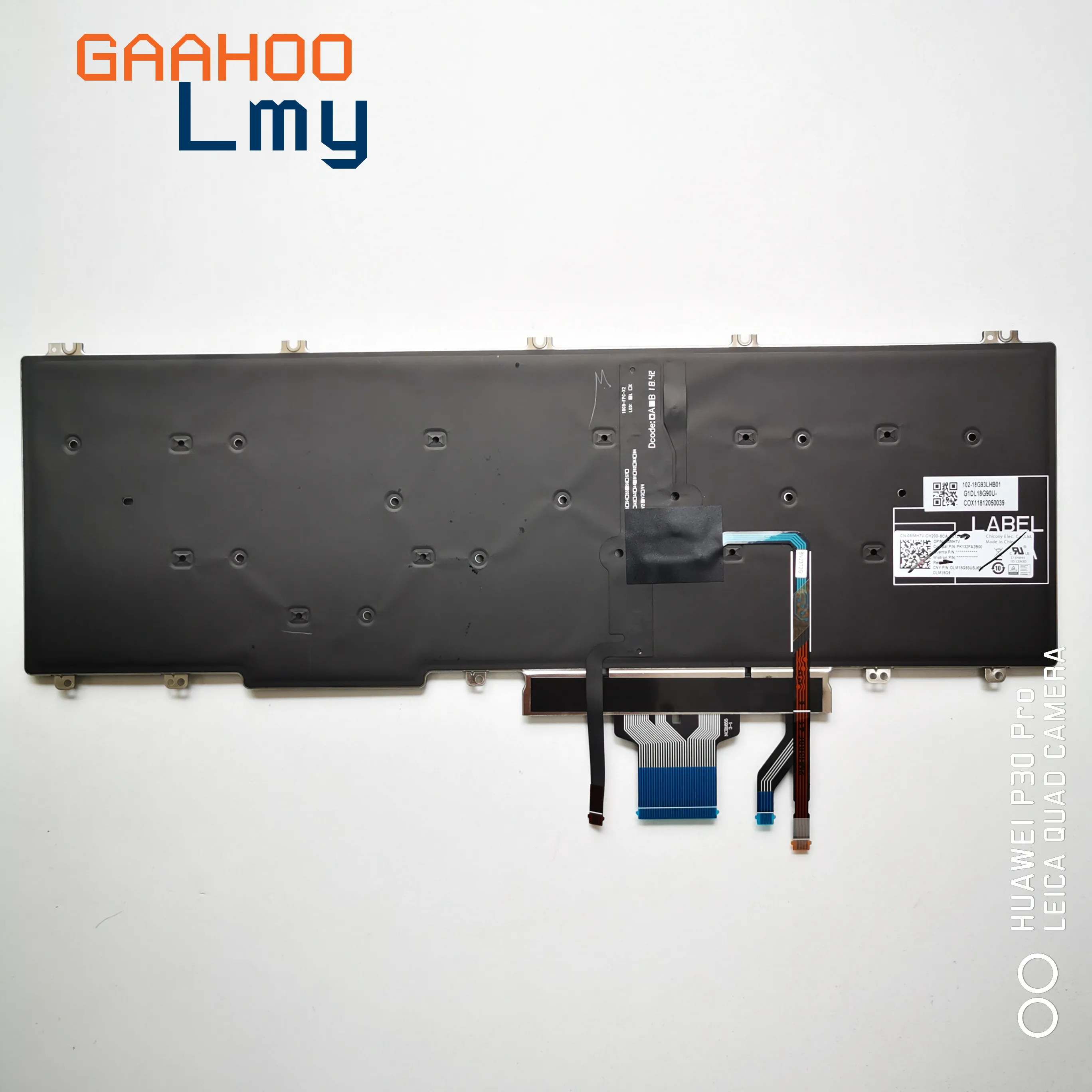 Клавиатура с подсветкой для ноутбука DELL LATITUDE 3500 5500 5501 Прецизионная 3540 3541 15