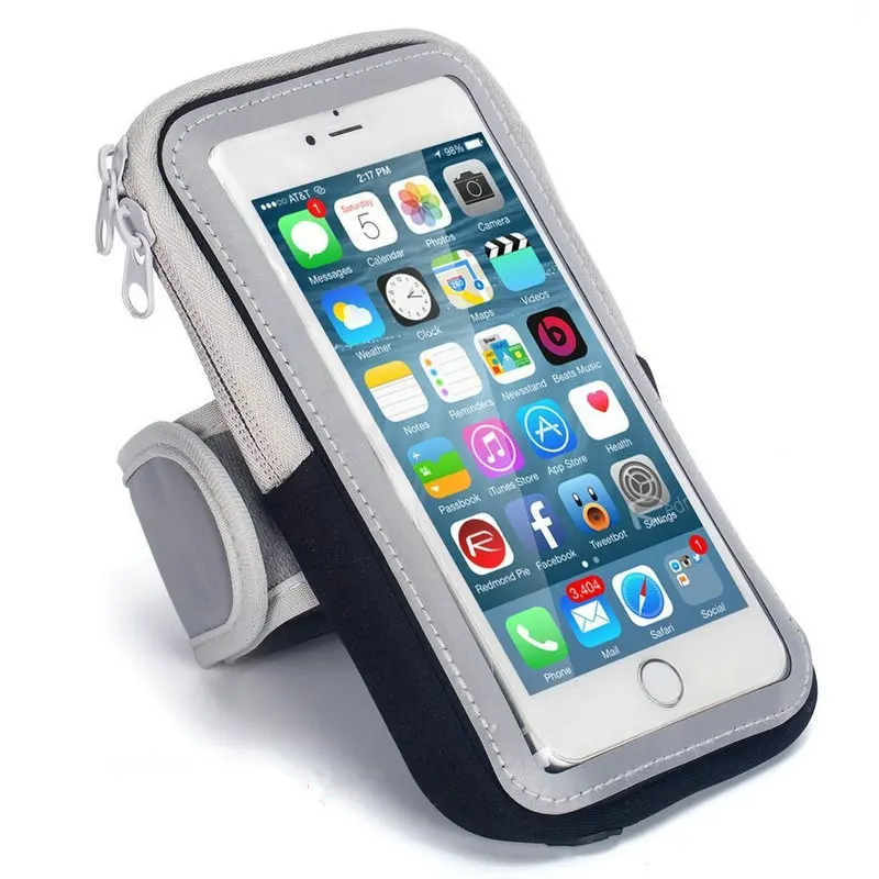 

Sports mobile phone arm bag running bag men's and women's outdoor mobile phone bag plus touch screen wrist arm band arm bag