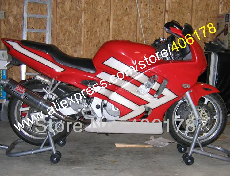 Новинка Белые красные Обтекатели для Honda CBR 600 F3 97 98 1997 1998 CBR600F3 600F3 CBR600 обтекатель