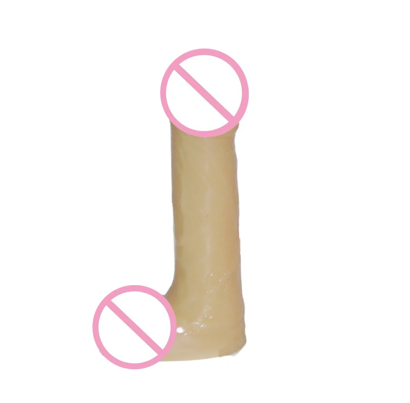 Мини имитирующий маленький фаллоимитатор с присоской в форме животного