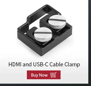 SmallRig QR Половина Клетка для Blackmagic Дизайн Карманный кинотеатр камера BMPCC 4K 6K со встроенной Manfrotto 501PL пластина NATO Rail-2255