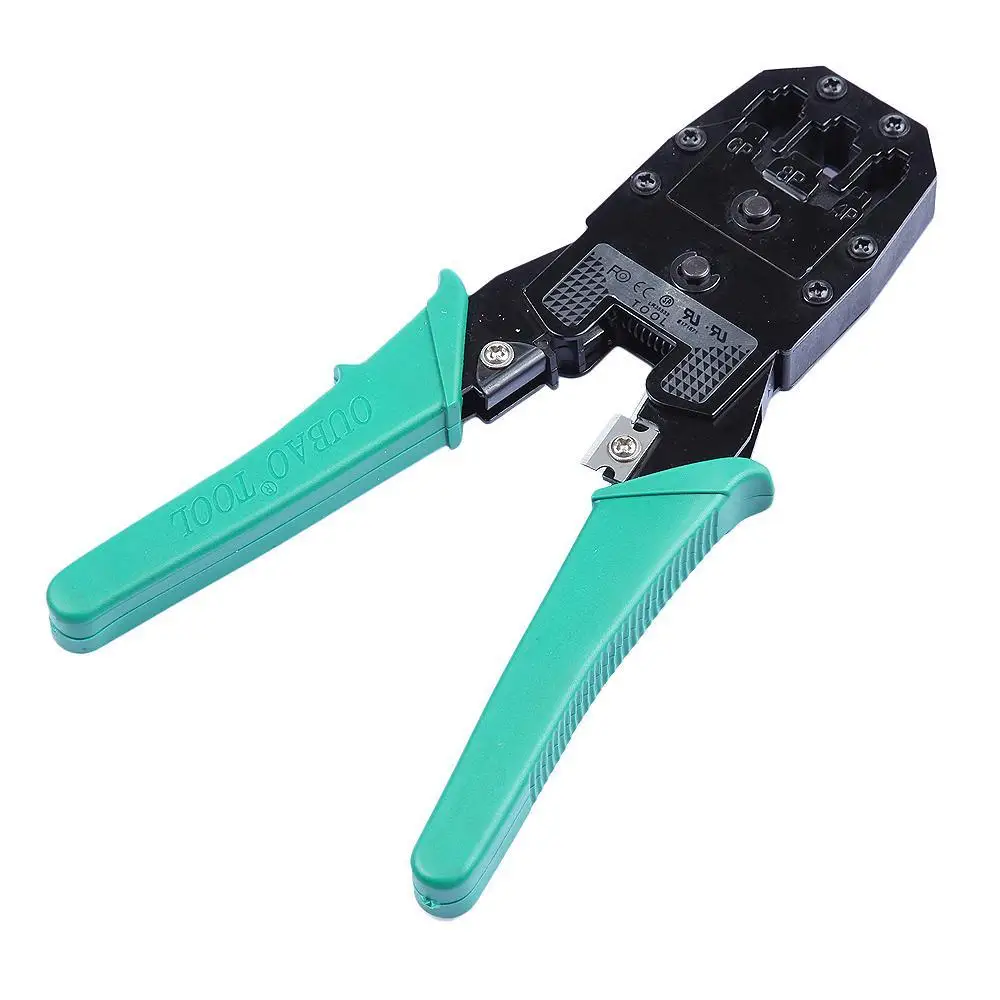 Bravolink сети ethernet-кабель тестер RJ45 комплект Кримпер обжимной инструмент удар