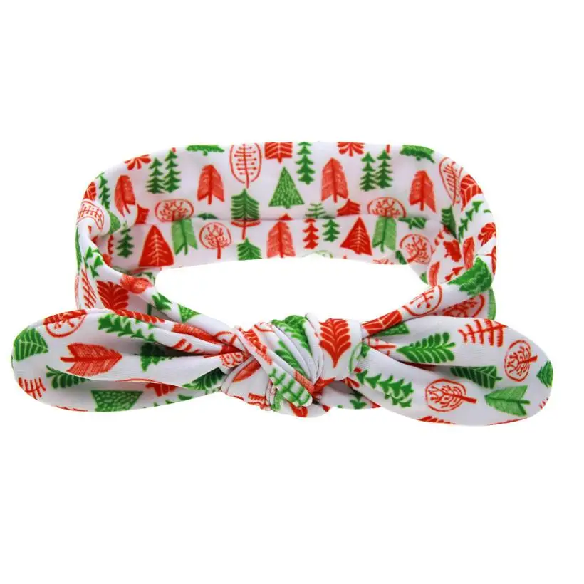 Повязка на голову для новорожденных с кроликом эластичные банты бант из ткани