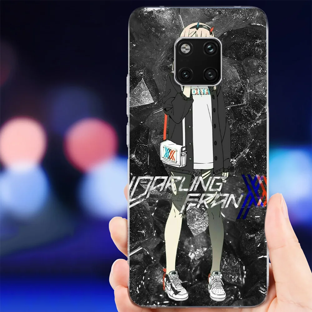 IYICAO DARLING in the FRANXX Мягкий силиконовый чехол для телефона Huawei Mate 10 20 Lite Pro Nova 2 2i 3 3i 4 TPU