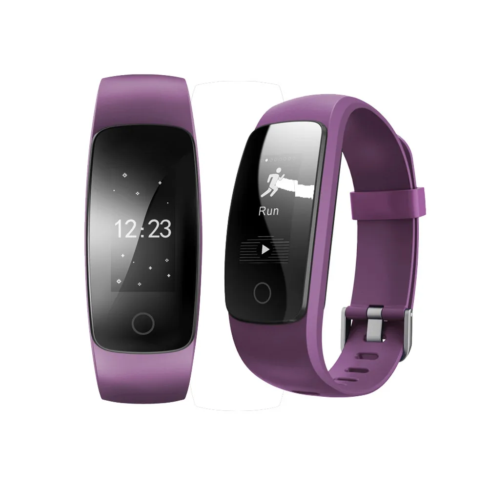 VOBERRY ID107 Plus HR смарт-браслет монитор сердечного ритма Мульти спортивный кардио фитнес-трекер для измерения сердечного ритма Smartband часы