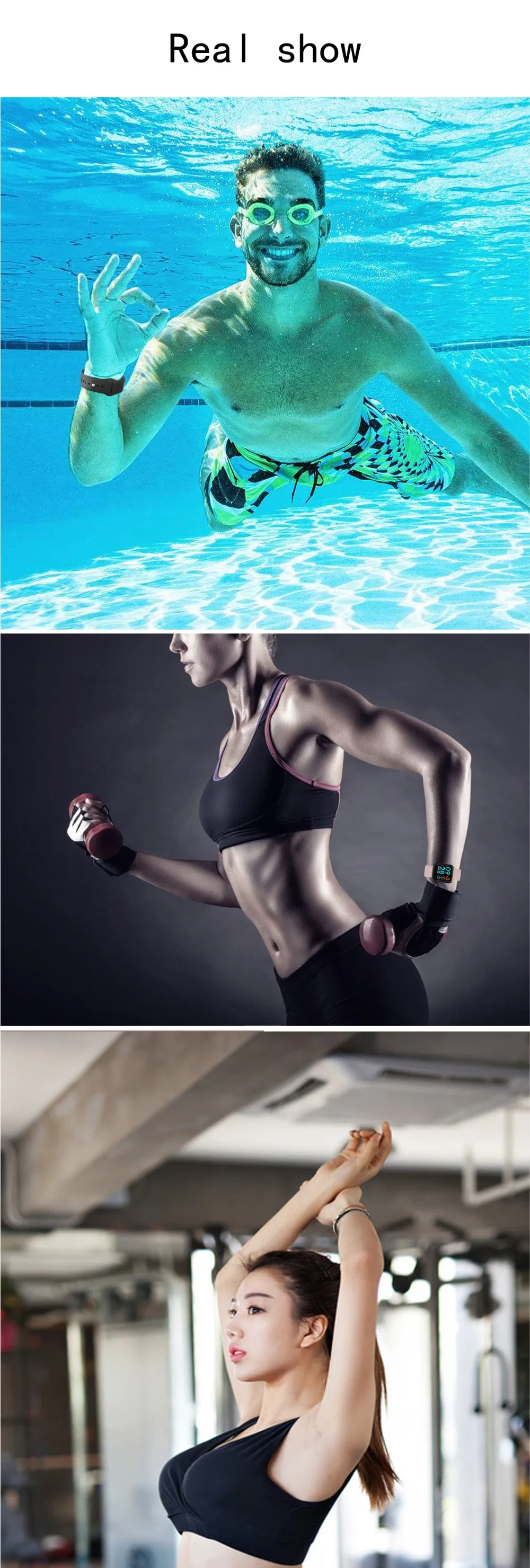 Smart Watch Women Smartwatch Heart Rate Monitor T80 Fitness Tracker Bracelet Waterproof Sport Wristband for Android ios pk P70