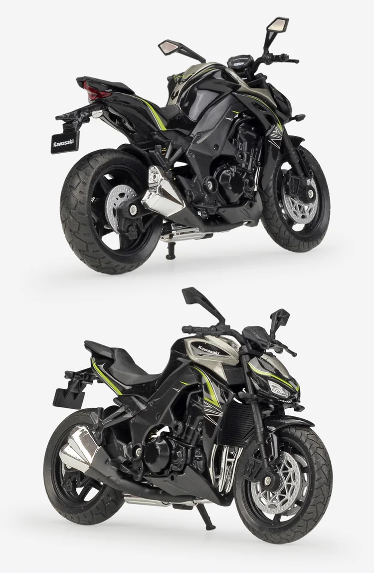 1:18 Welly Kawasaki Z 1000 R литой мотоцикл