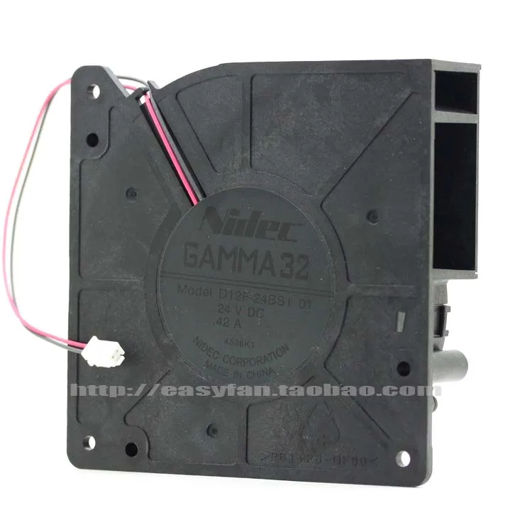 Новый турбинный вентилятор NIDEC GAMMA32 D12F-24BS1 12032 24В 0.42a, охлаждающий вентилятор