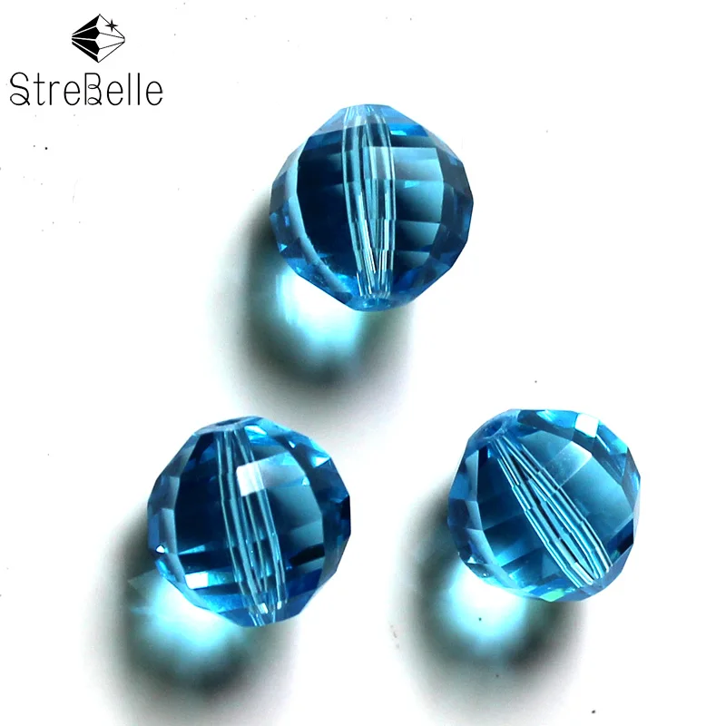 AAA3 100Pcs/Lot 6MM Ball Faceted Glass Crystal Spacer Beads For Jewelry Making 30Colors Available Factory Selling Wholesale | Украшения и
