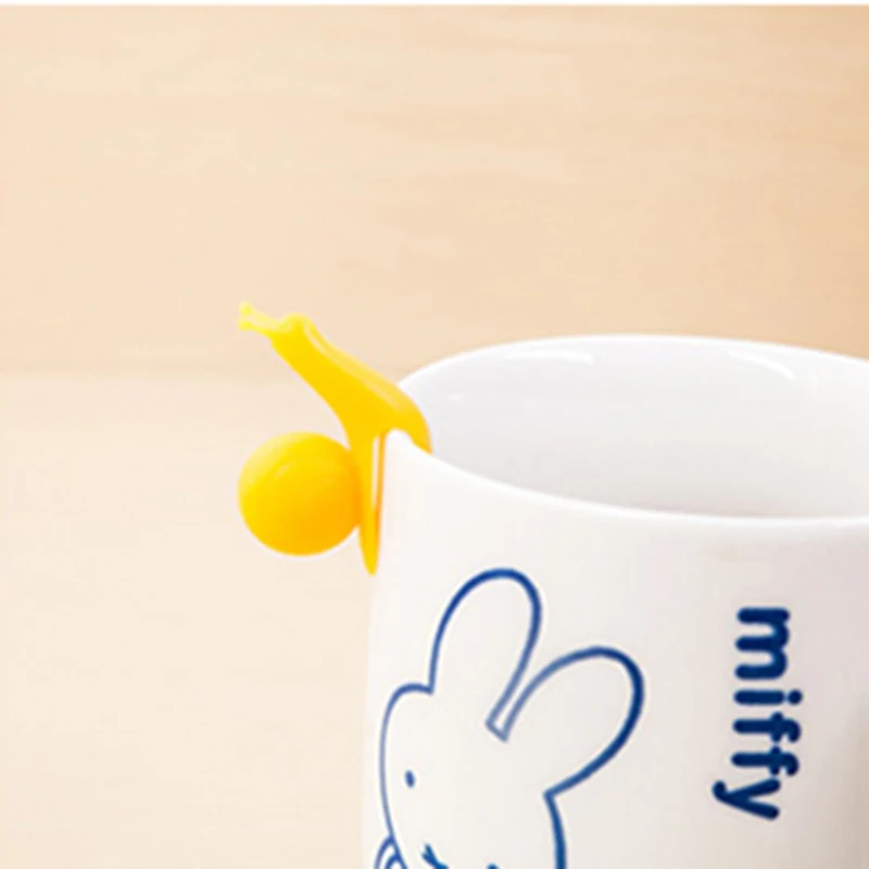 5 шт./компл. корейский милый силиконовый держатель в форме улитки для чайных