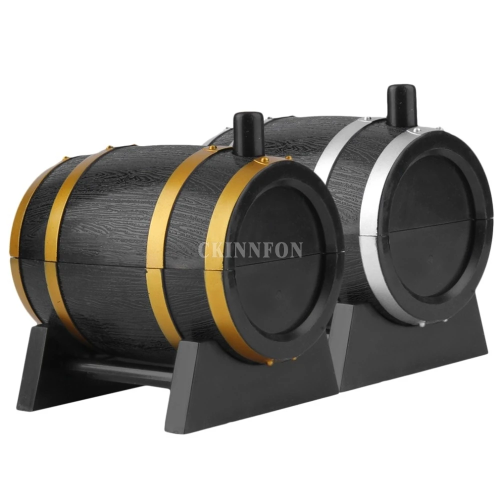 50 шт./лот винный бочонок пластиковый Автоматическая зубочистки Контейнер