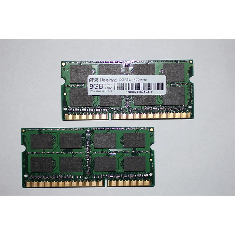 Reeinno ram ddr3 8GB 1600MHz 1 5 V NON-ECC 12800 МБ/с. S 204pin пожизненная гарантия Одиночная Память