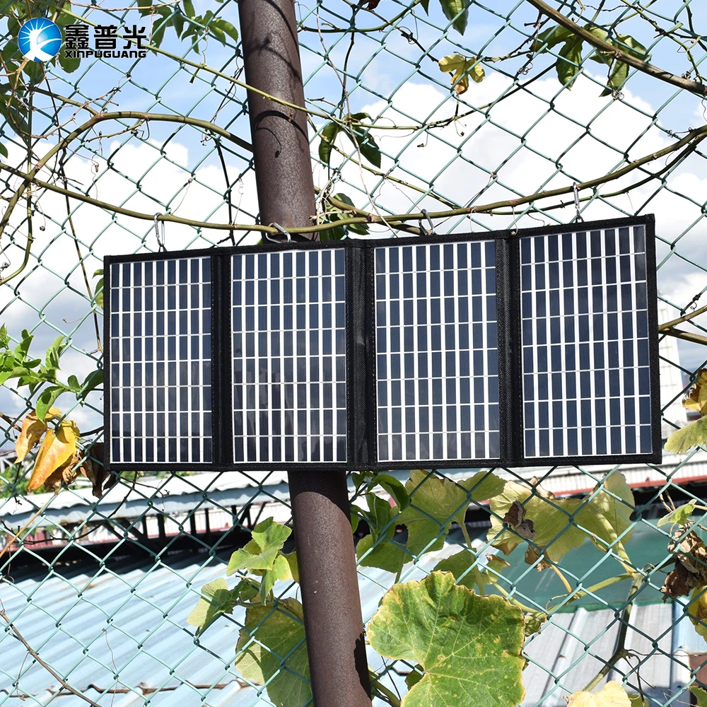 Xinpuguang Гибкая 20 Вт солнечная панель комплект складной зарядное устройство 18 в DC USB