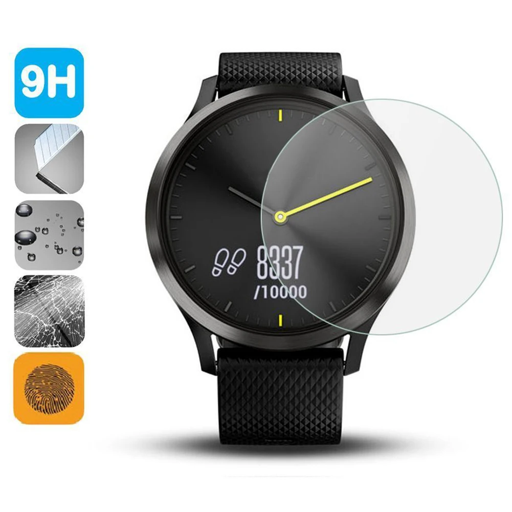 Защита для экрана из закаленного стекла с защитой от царапин Garmin Vivomove HR Sport Watch 9H |
