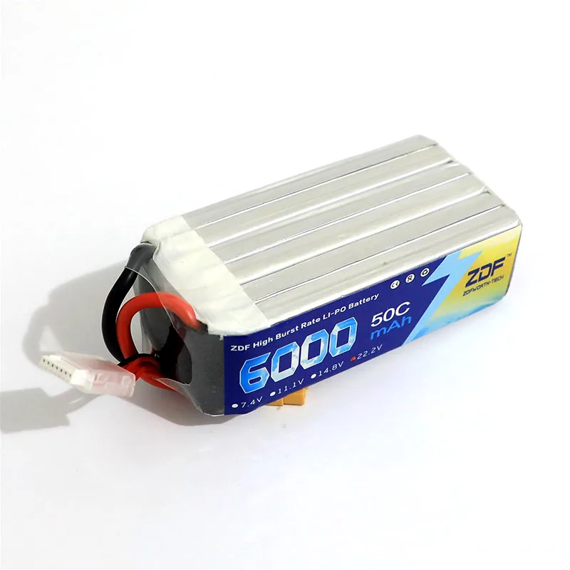 Литий полимерный аккумулятор ZDF 22 2 в 6S6000mah 50C 6S v max 100C для штатива вертолета