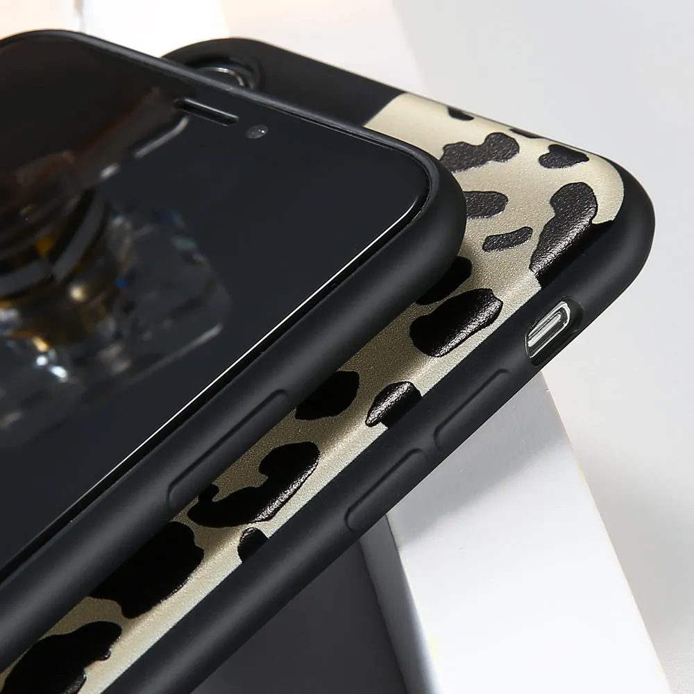 KISSCASE 3D рельефный леопардовый чехол для samsung Galaxy A70 A50 A40 A30 A20 мягкий из ТПУ A7 A9 A8 2018