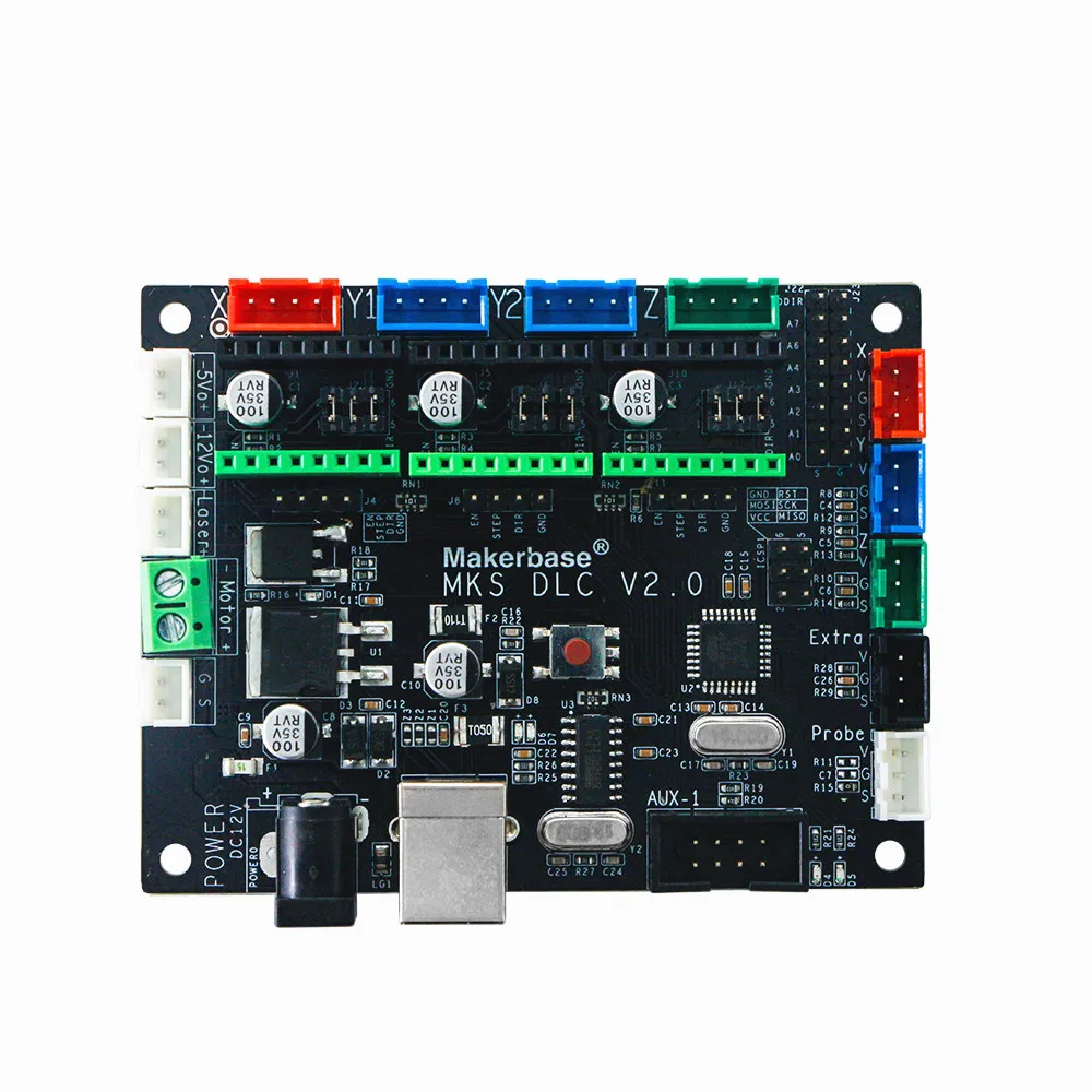 OFF LINE MKS DLC GRBL CNC контроллер + mks tft 24 сенсорный экран ЧПУ гравировка лазерная