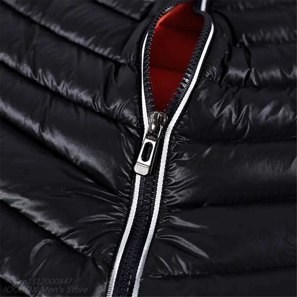 JOOBOX 2018 Новая мужская куртка без рукавов зимний Сверхлегкий белый утиный пух