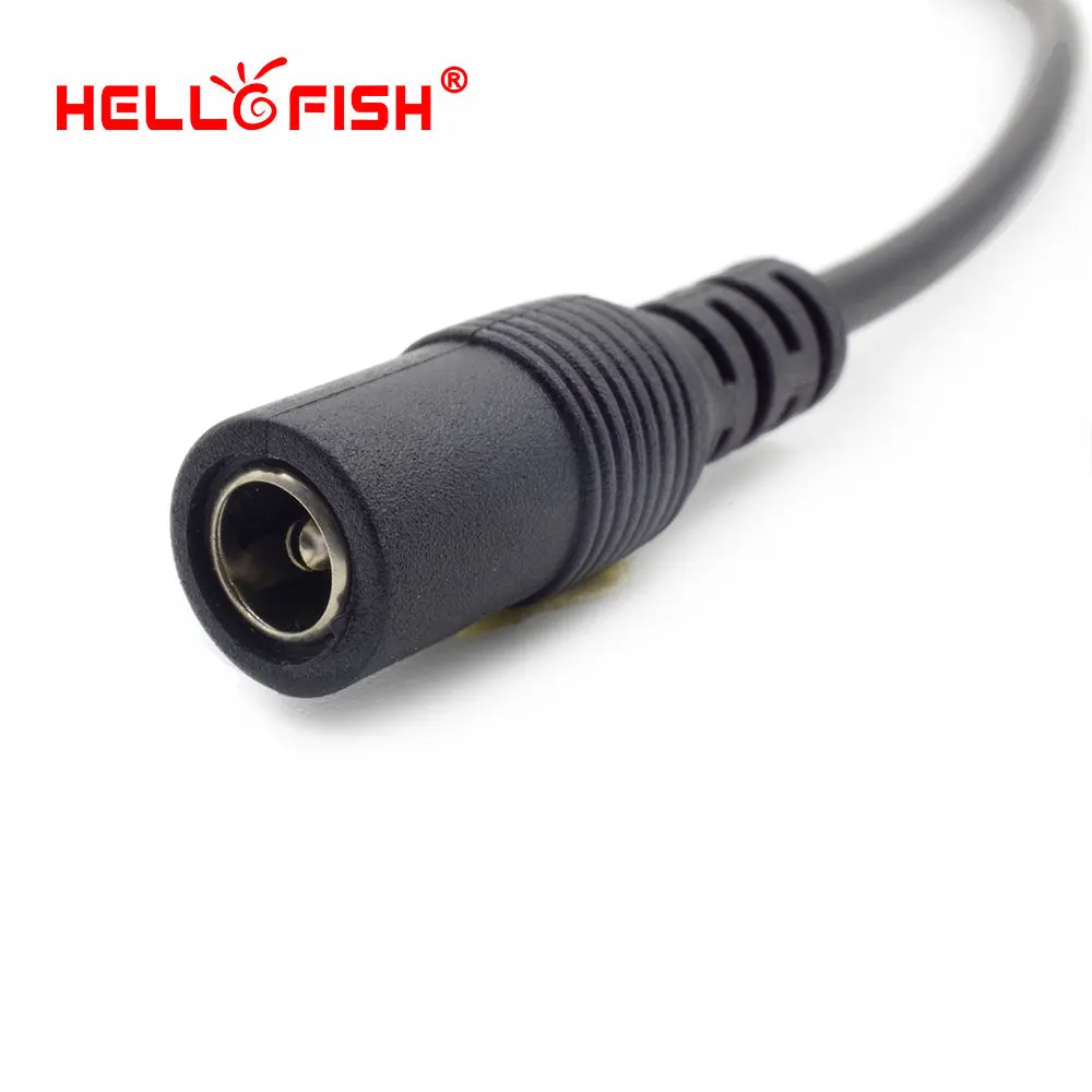 Hello рыбы Женский DC Power Plug Быстрый разъем пайки Разъем для 3528 Бесплатная доставка |