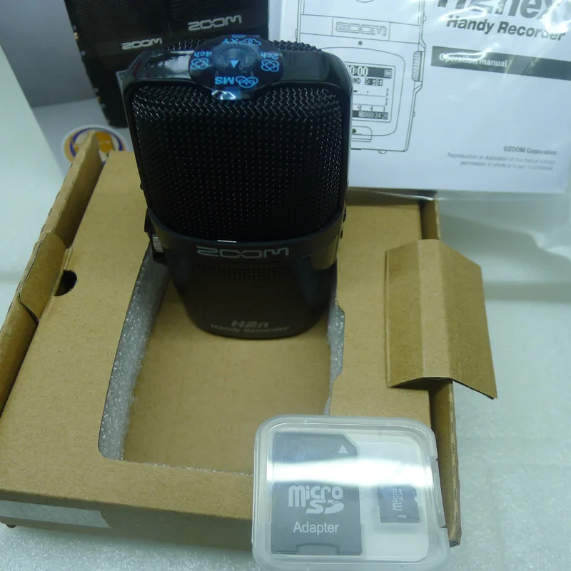 Зум H2N MIC цифровой Профессиональный голос музыка встречи mp3 рекордер зеркальные