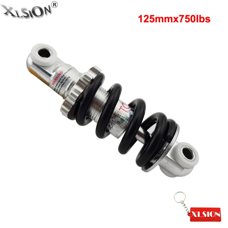 XLSION Aftermarket задняя амортизирующая подвеска 125 мм x 750 фунтов для 47cc 49cc 2 тактный