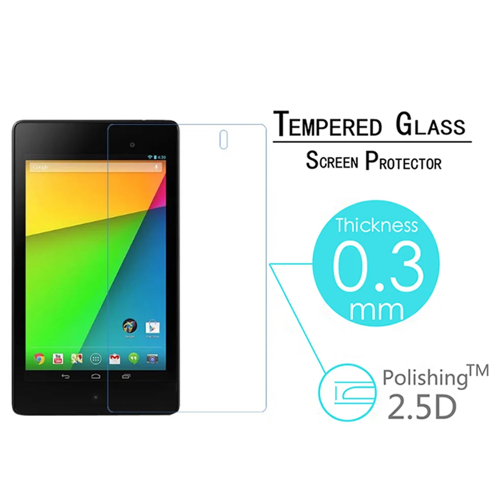 Закаленное защитное стекло для планшета Google Nexus 7 2 го поколения 2013 дюйма ME571K ME571KL