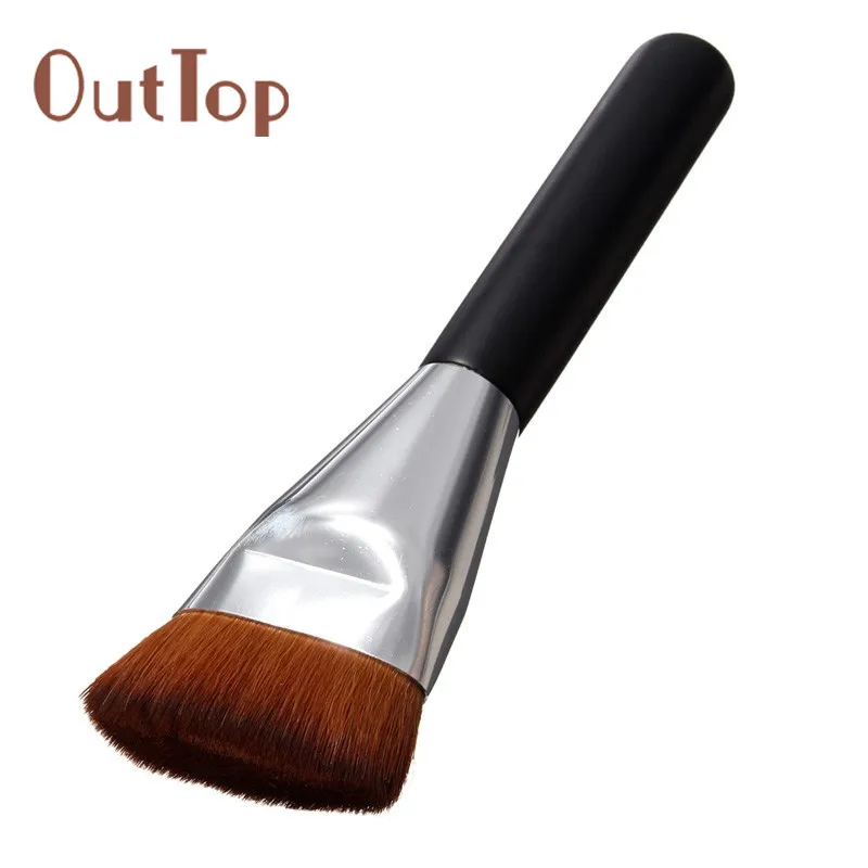 Косметическая кисть для нанесения основы румян пудра лица 1 шт. | Красота и