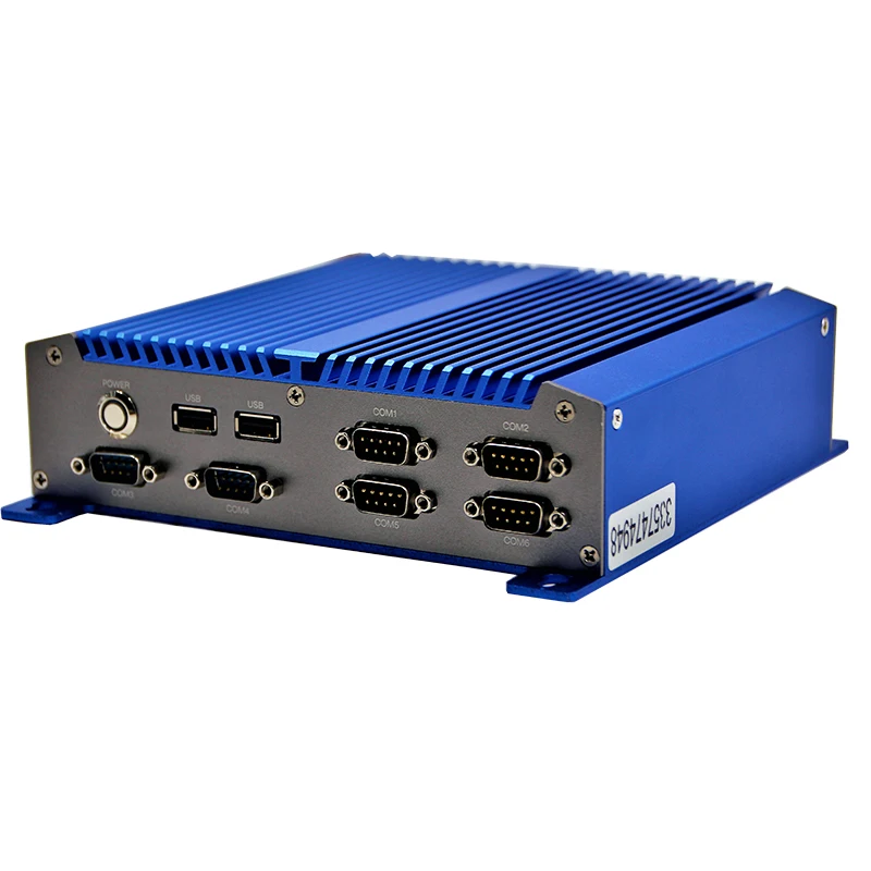 Промышленный Встраиваемый компьютер 9 36 в мини ПК D2550 n2800 Win10 Linux 2 LAN 6Com