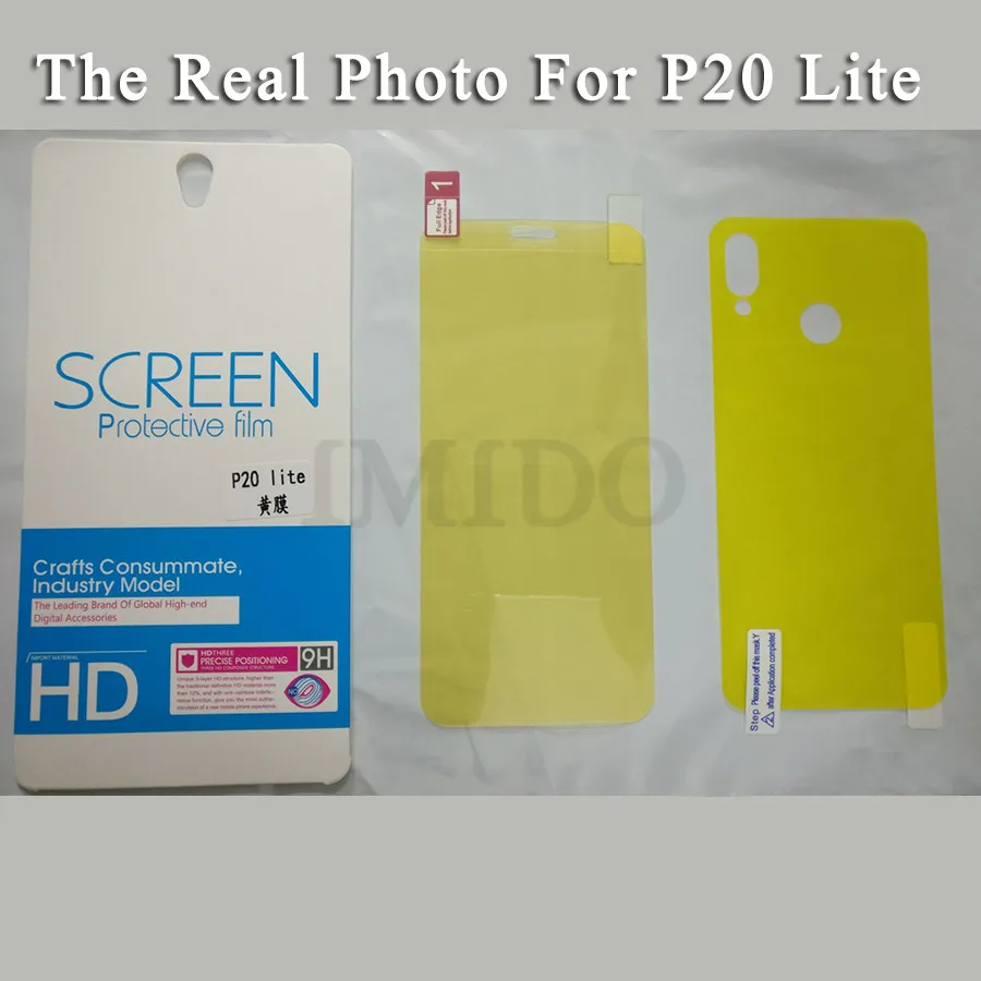 Передняя Задняя мягкая защитная пленка из ТПУ для huawei Nova 3 3i P20 Pro mate 20 10 Lite Honor 10 8X Play P Smart Plus View 20