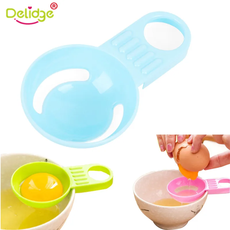 

Delidge 1Pc Creative Egg Protein Separator Food Grade Egg Dispenser Cake Baking Tools Kitchen Accessory